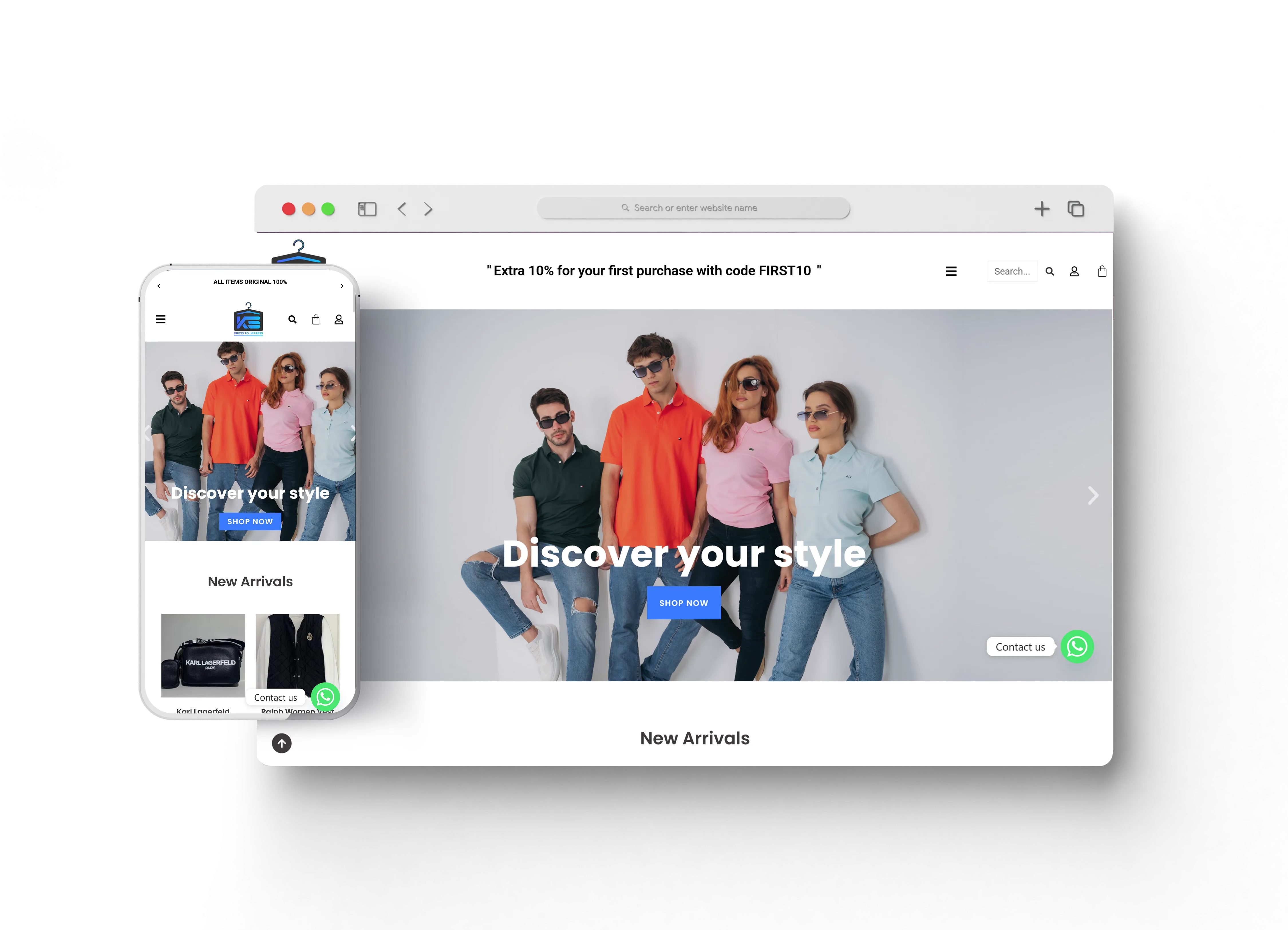 متجر Kenz Store احد اعمال قيمة تك تعبيرية عن تصميم متجر ألعاب إلكترونية