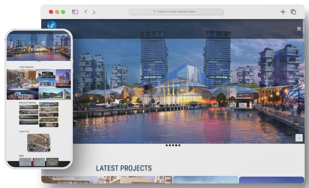 DSC International’s احد اعمال قيمة تك تعبيرية عن شركات برمجة مواقع الكترونية