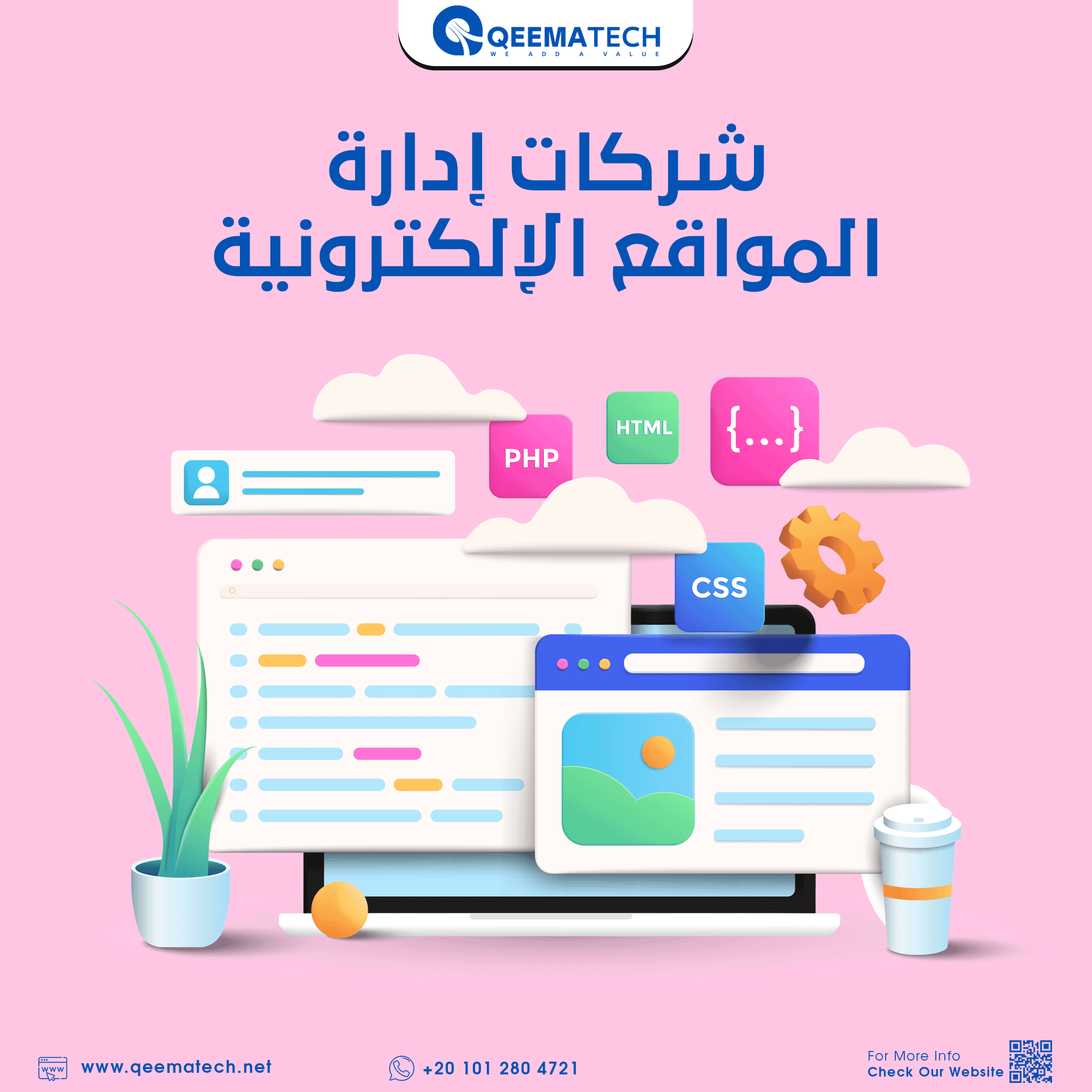 شركات إدارة المواقع الإلكترونية