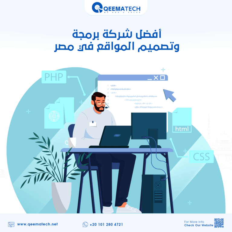 أفضل شركة برمجة وتصميم المواقع في مصر