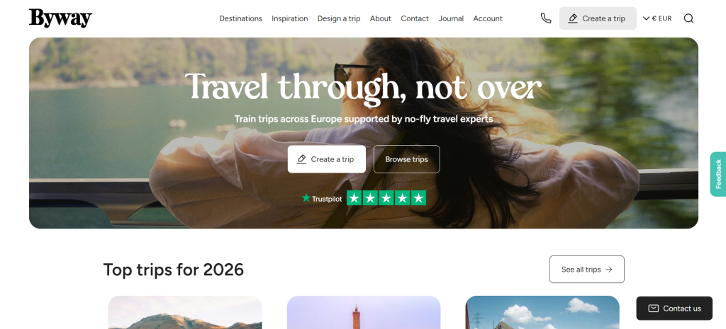موقع Byway travel