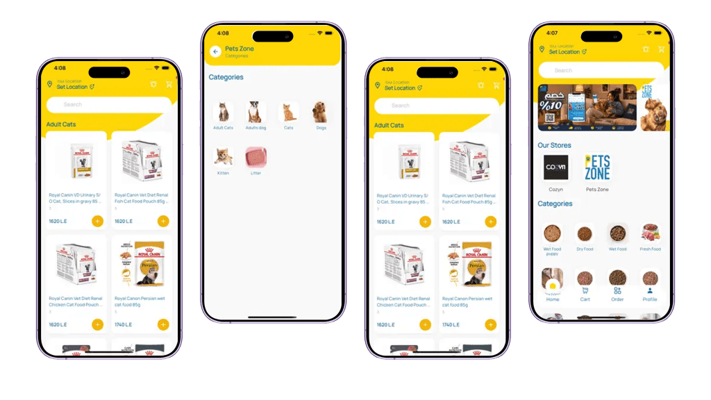 قيمة تك – إليك 7 خطوات التسويق الإلكتروني الناجح للتغلب على المنافسين متجر pets zone أحد أعمال قيمة تك، تعبيرية عن خطوات التسويق الإلكتروني الناجح