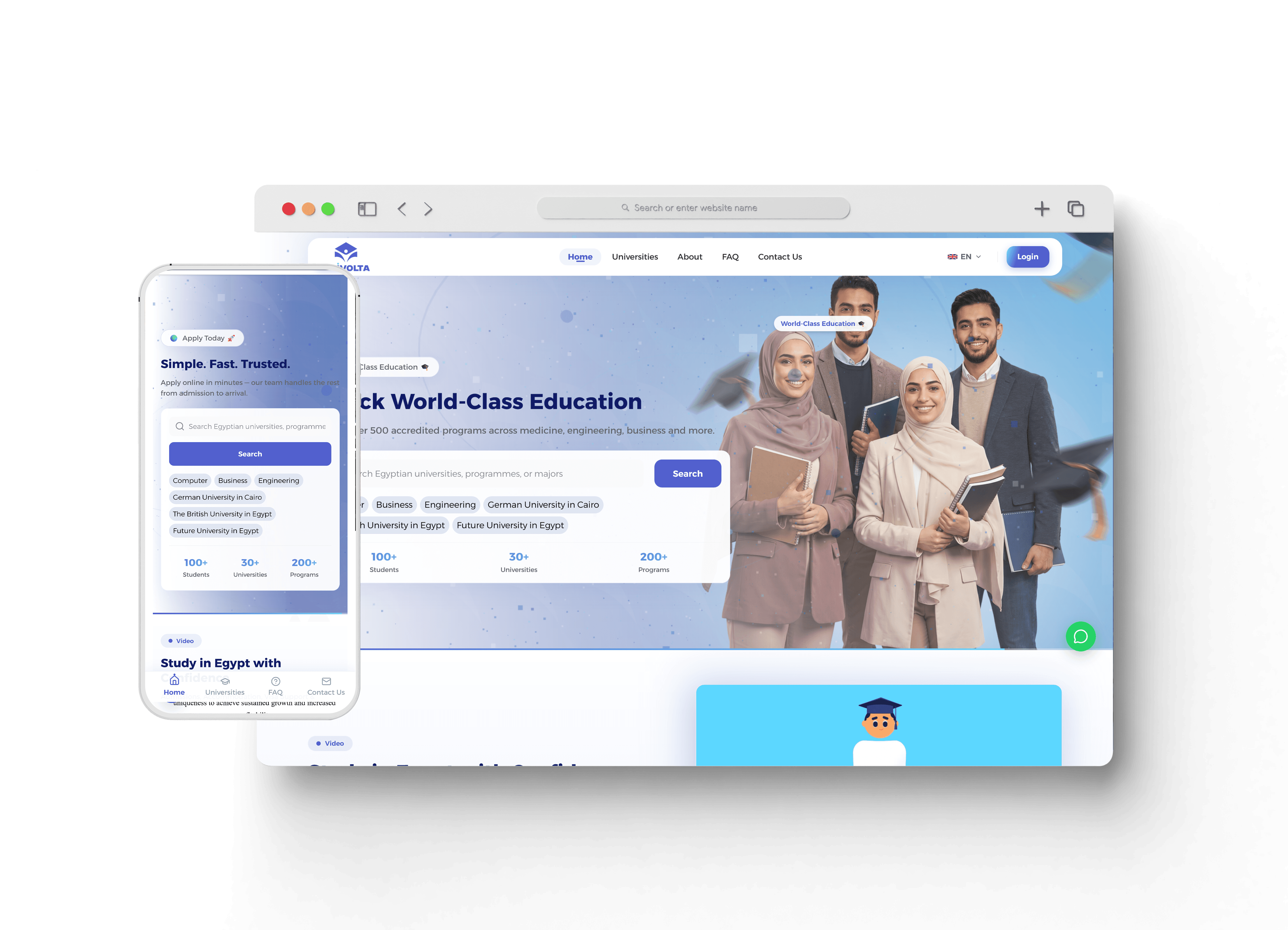 منصة UniVolta أحد أعمال قيمة تك