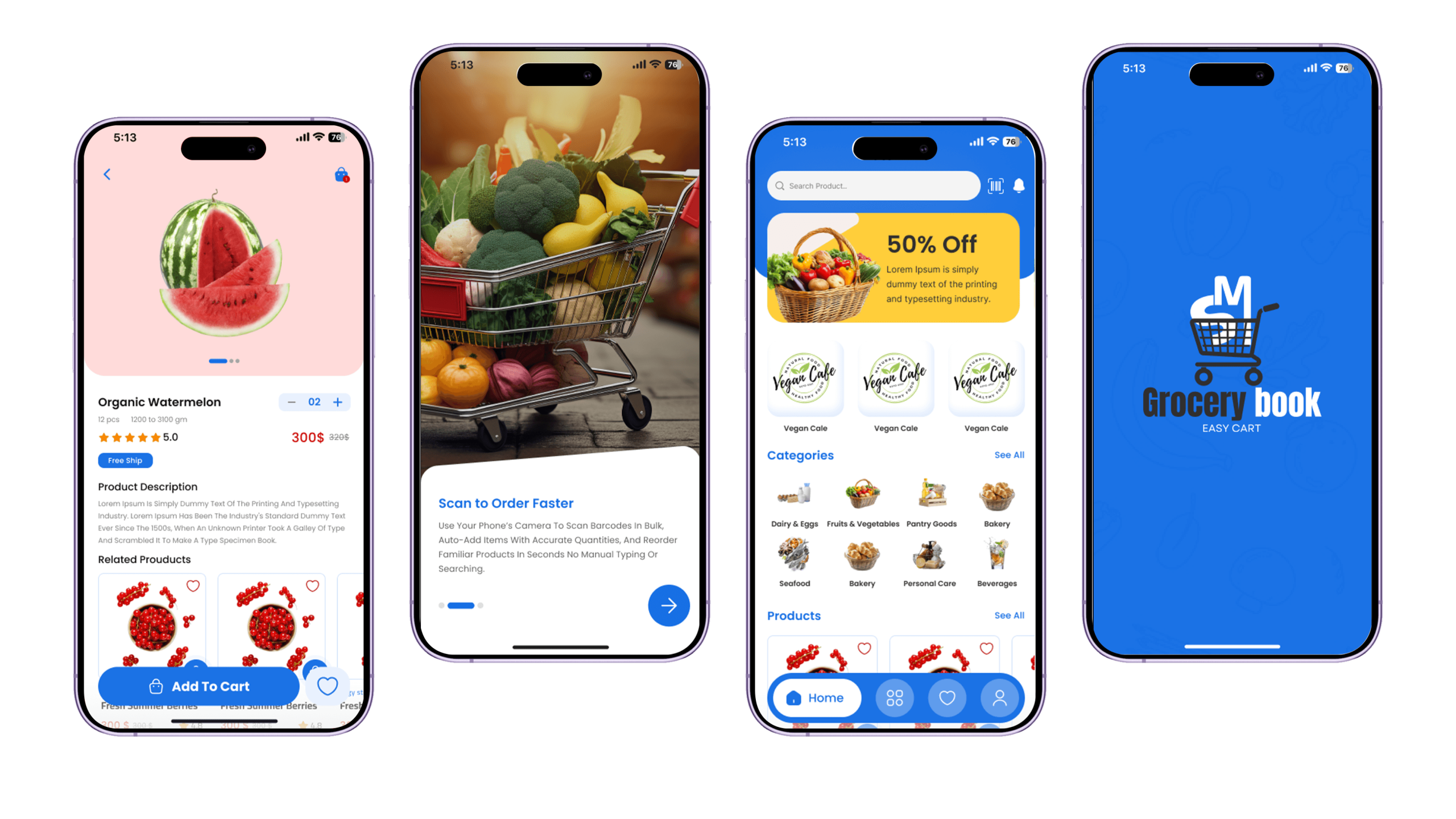 تطبيق Grocery Book