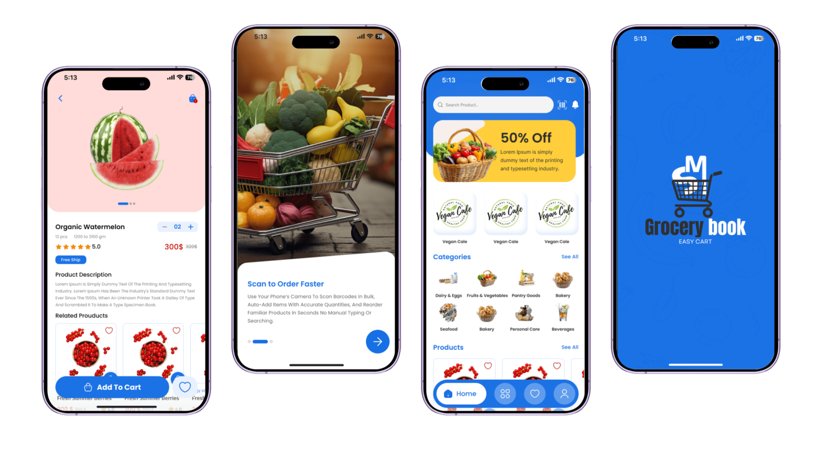 تطبيق Grocery Book